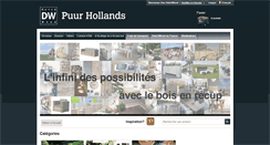 Desktop Screenshot of dutchwood.fr